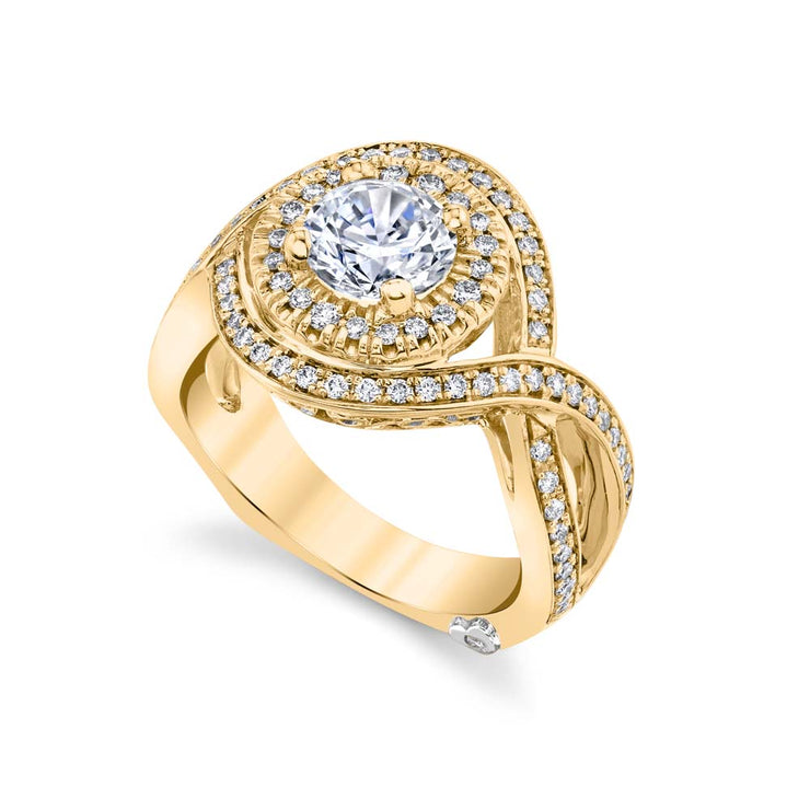 Yellow Gold | Essence engagement ring