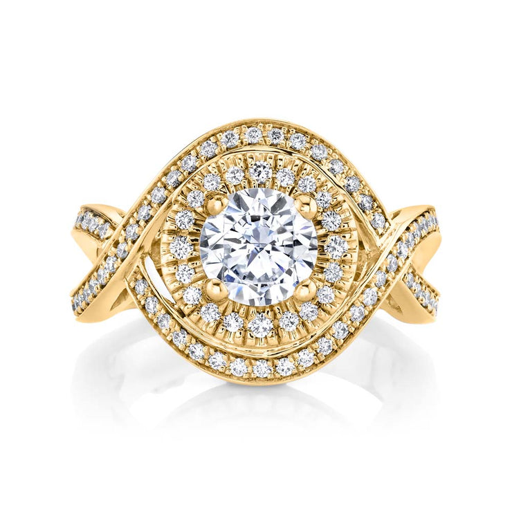 Yellow Gold | Essence engagement ring