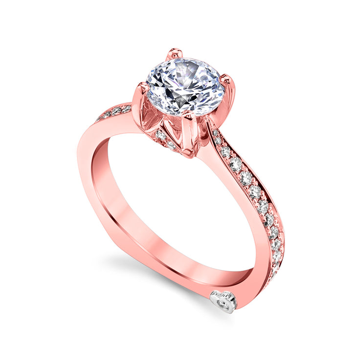 Rose Gold | Fantasy-engagement-ring
