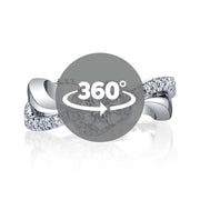 White Gold | Feather engagement ring | https://cdn.shopify.com/s/files/1/0359/2604/8908/files/feather.mp4?v=1600378312
