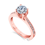 Rose Gold | Finesse-engagement-ring