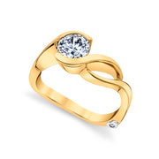 Yellow Gold | Fire-engagement-ring
