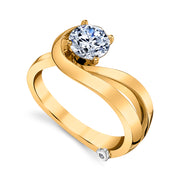 Yellow Gold | Glow-engagement-ring