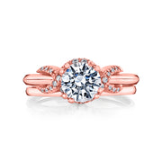 Rose Gold | Infinity-engagement-ring