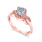 Rose Gold | Infinity-engagement-ring