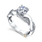 Intrigue Engagement Ring | Mark Schneider Fine Jewelry