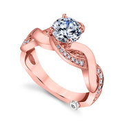 Rose Gold | Intrigue-engagement-ring