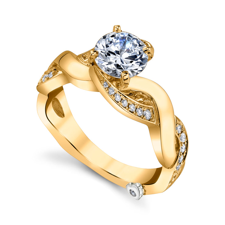 Yellow Gold | Intrigue-engagement-ring