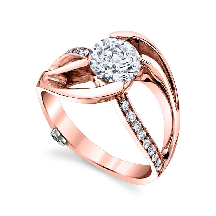 Rose Gold | Kismet-engagement-ring