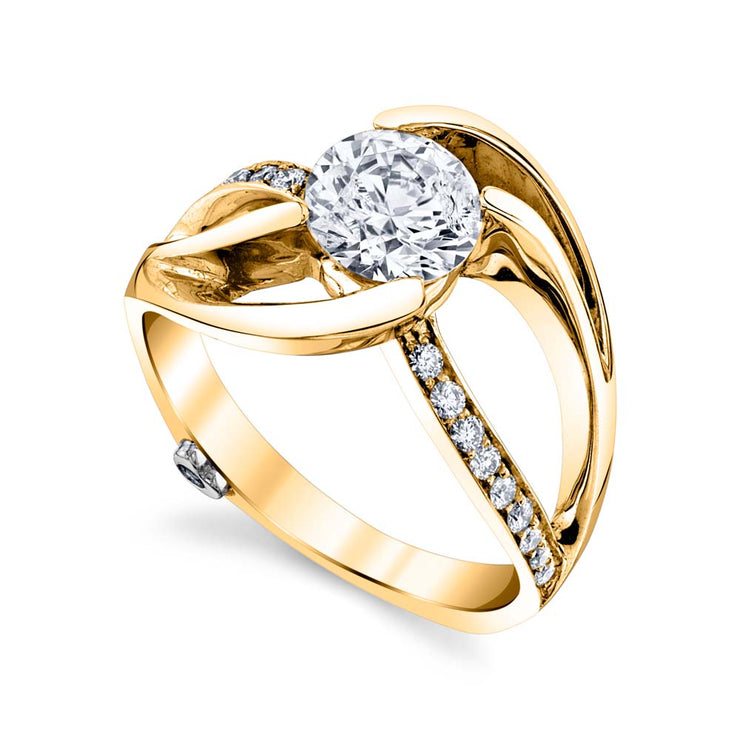 Yellow Gold | Kismet-engagement-ring