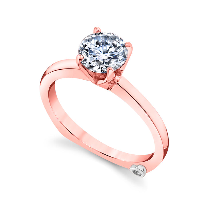 Rose Gold | Kiss-engagement-ring