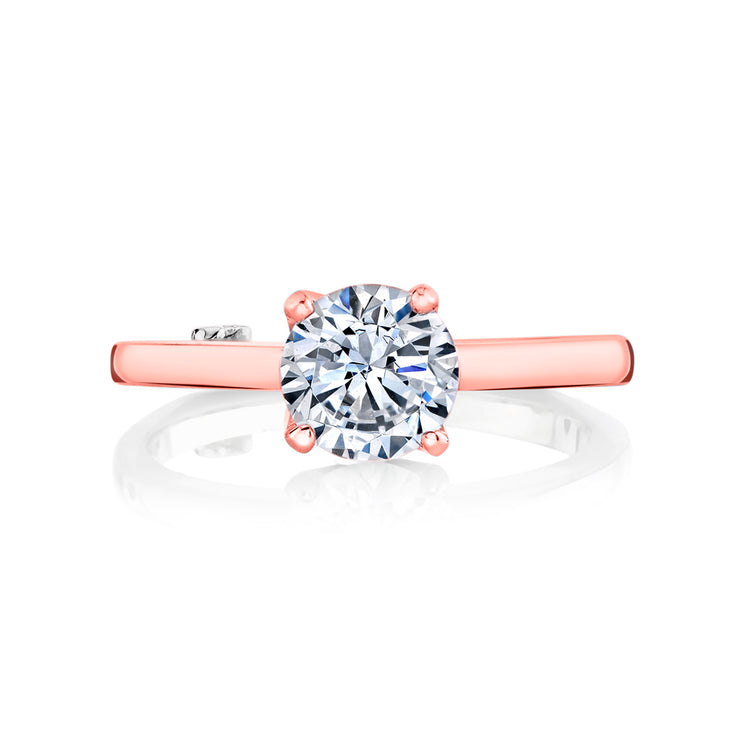 Rose Gold | Kiss-engagement-ring