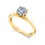 Yellow Gold | Kiss-engagement-ring