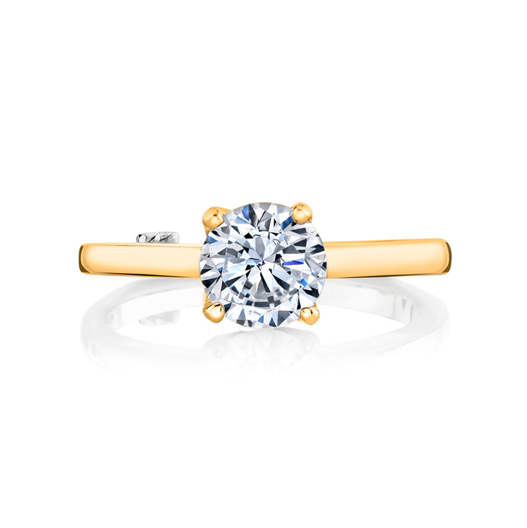 Yellow Gold | Kiss-engagement-ring
