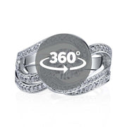 White Gold | Loyalty engagement ring | https://cdn.shopify.com/s/files/1/0359/2604/8908/files/loyalty.mp4?v=1600378308