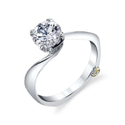 White Gold | Luna-engagement-ring