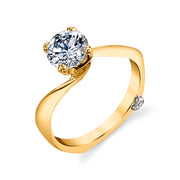 Yellow Gold | Luna-engagement-ring