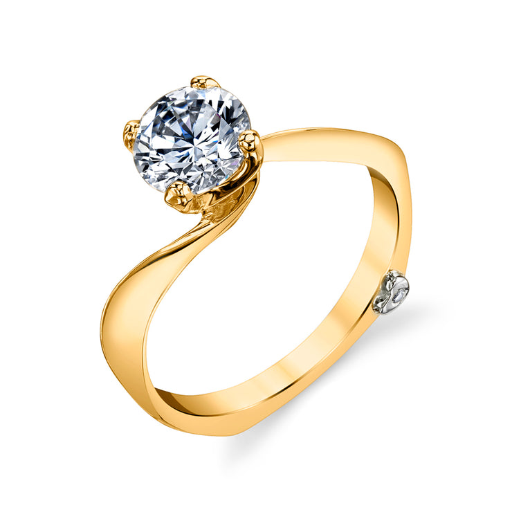 Yellow Gold | Luna-engagement-ring