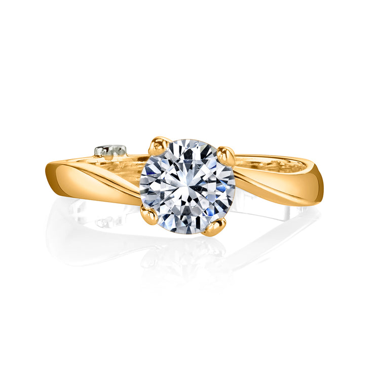 Yellow Gold | Luna-engagement-ring
