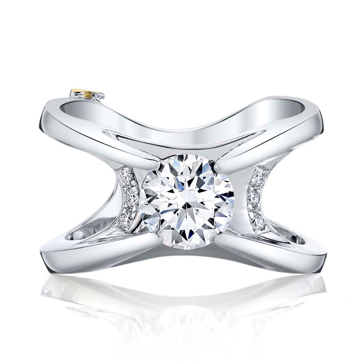 White Gold | Moonglow-engagement-ring