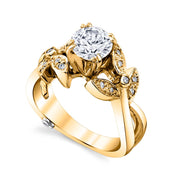 Yellow Gold | Mystic-engagement-ring