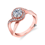 Rose Gold | Mystify-engagement-ring