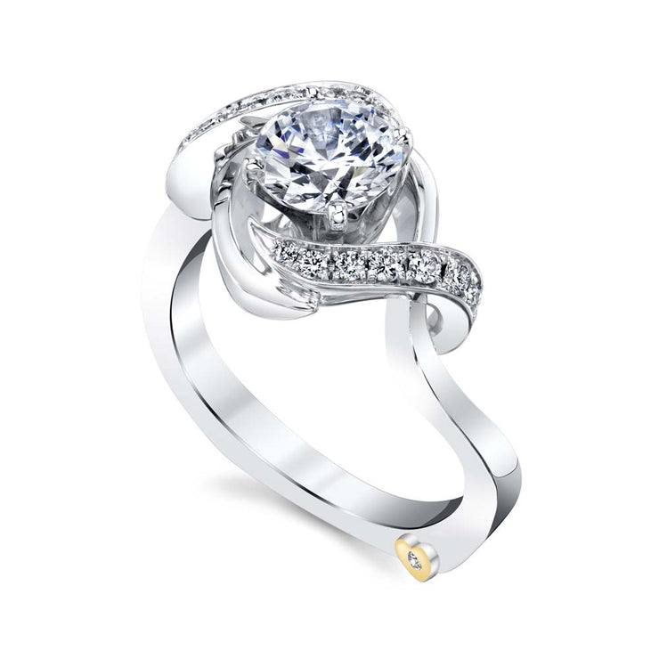 Platinum | Oasis-engagement-ring