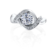 Platinum | Oasis-engagement-ring