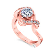 Rose Gold | Oasis-engagement-ring