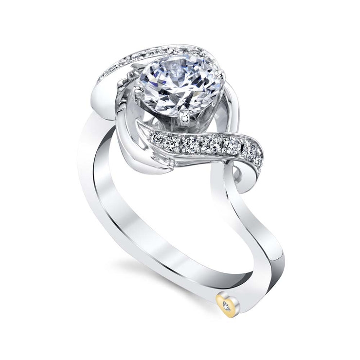 White Gold | Oasis-engagement-ring