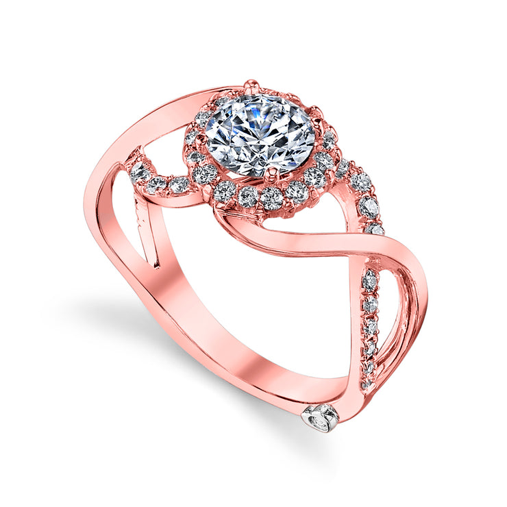 Rose Gold | Opulent-engagement-ring