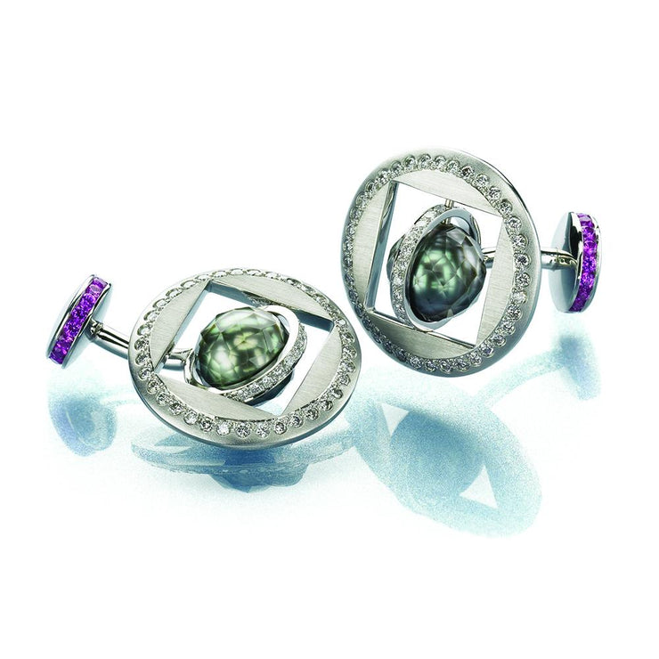orbit cufflinks mark schneider design jewelry