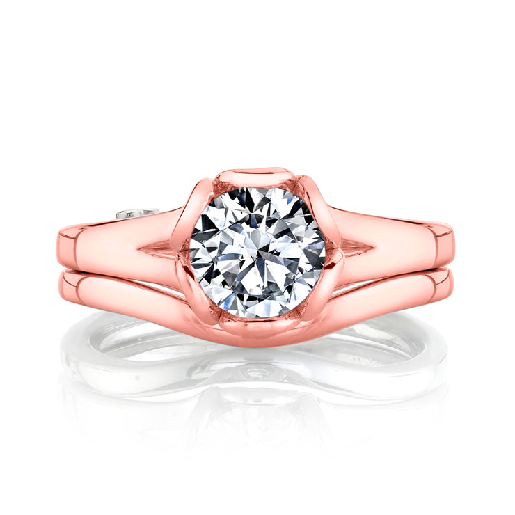 Rose Gold | Petal-engagement-ring