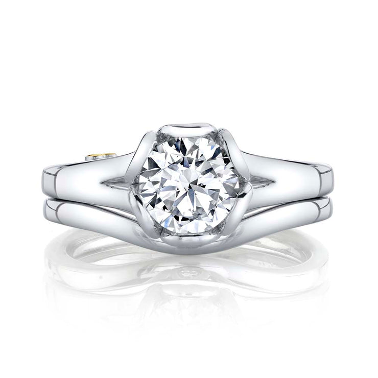 Platinum | Petal-engagement-ring