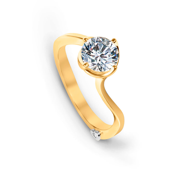 Yellow Gold | Posy-engagement-ring