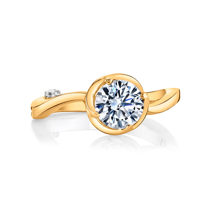 Yellow Gold | Posy-engagement-ring