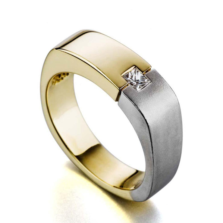 Precise-mens-wedding-band