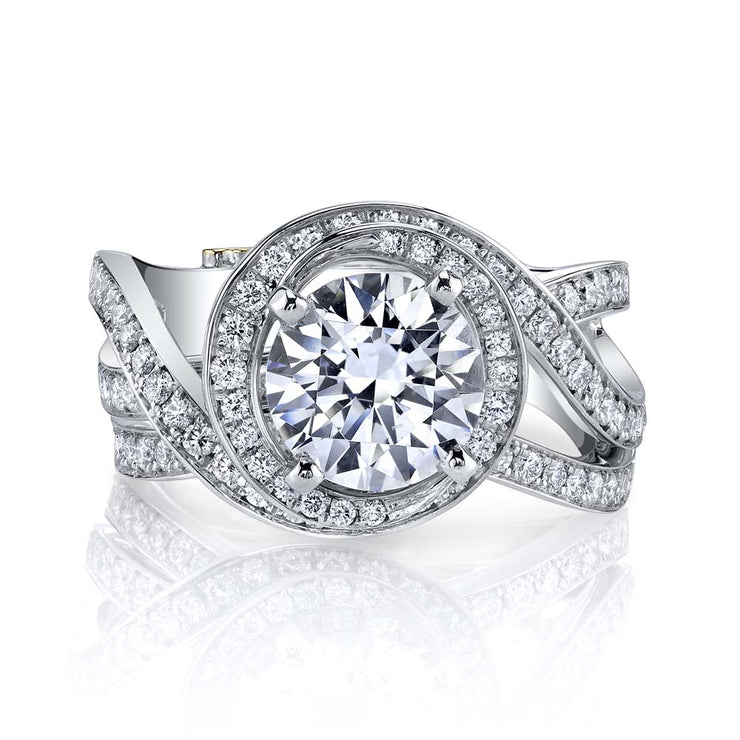 White Gold | Pulse-engagement-ring