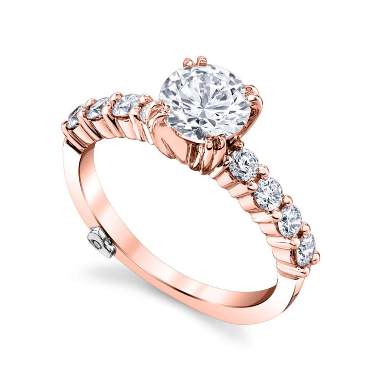 Rose Gold | Reflection-engagement-ring