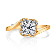 Yellow Gold | Rose-engagement-ring