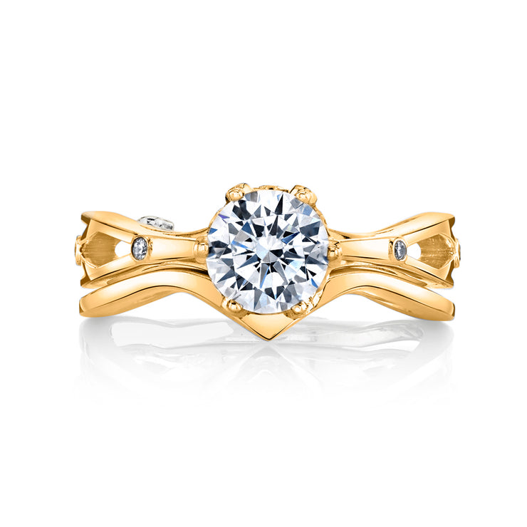 Yellow Gold | Sacred-engagement-ring