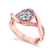 Rose Gold | Scintillate-engagement-ring