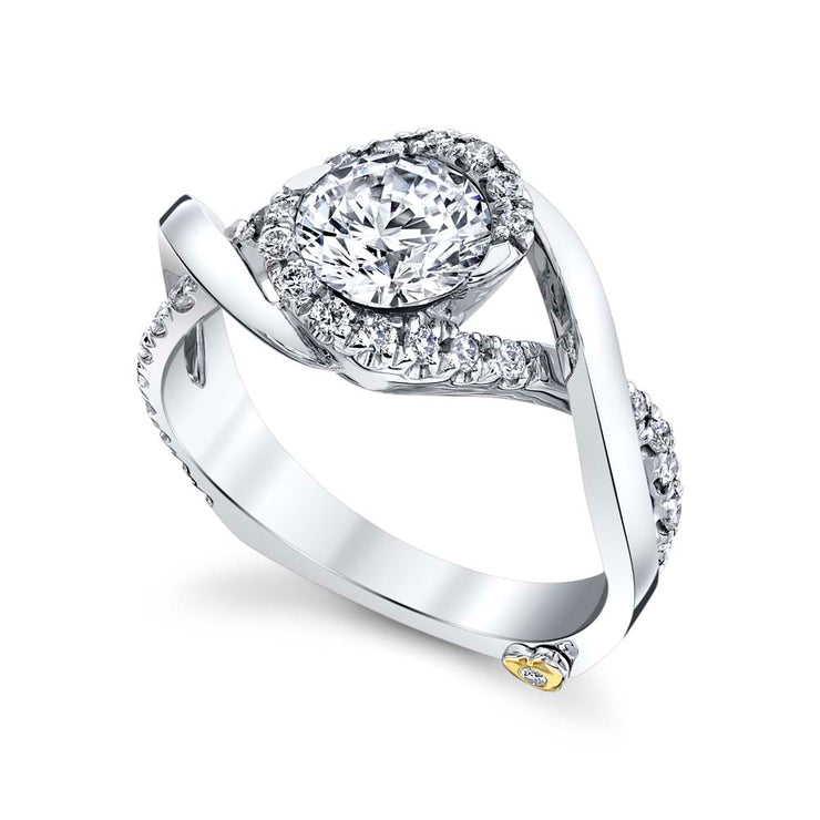 White Gold | Scintillate-engagement-ring