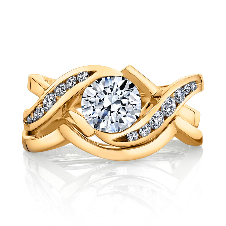 Yellow Gold | Soul mate-engagement-ring