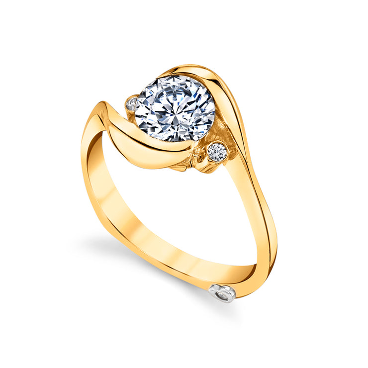 Yellow Gold | Spark-engagement-ring