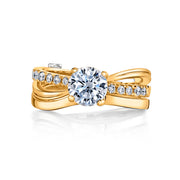 Yellow Gold | Surge-engagement-ring