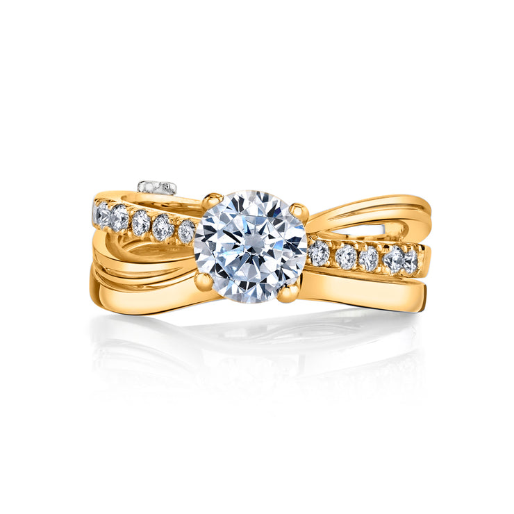 Yellow Gold | Surge-engagement-ring