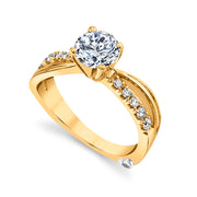 Yellow Gold | Surge-engagement-ring