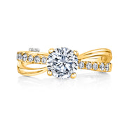 Yellow Gold | Surge-engagement-ring