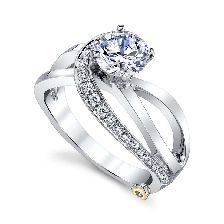 White Gold | Tranquil-engagement-ring